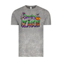Cloud Rock Halloween Spooky Season Vintage Tee - FaDigitalArtStudio
