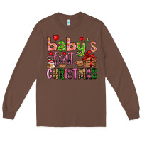 Chestnut baby's first christmas Long Sleeve Tee - FaDigitalArtStudio