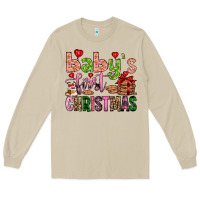 Mushroom baby's first christmas Long Sleeve Tee - FaDigitalArtStudio