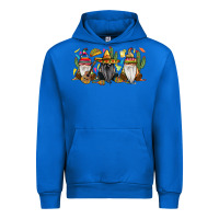 Cobalt Mexican gnomes Urban Hoodie - RanaPortraitStore