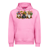 Fuchsia Pink Mexican gnomes Urban Hoodie - RanaPortraitStore