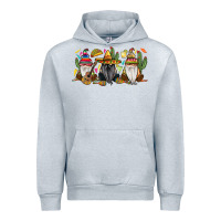 Heather Grey Mexican gnomes Urban Hoodie - RanaPortraitStore