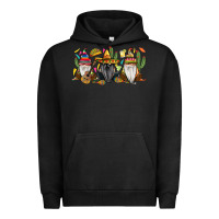 Pigment Black Mexican gnomes Urban Hoodie - RanaPortraitStore