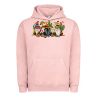 Pigment Salmon Mexican gnomes Urban Hoodie - RanaPortraitStore