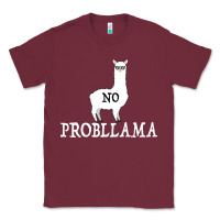 Burgundy No Problama Classic Tee - Bettercallsaul