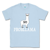 Dusty Blue No Problama Classic Tee - Bettercallsaul