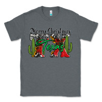 Charcoal Heather merry christmas tx texas Classic Tee - Jasminsmagicworld