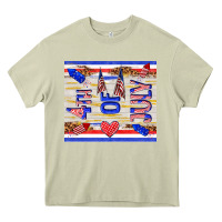 Mossy 4 th of july Heavy Core Tee - TumblerDesignByShophia
