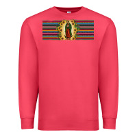 Cardinal lady of Guadalupe  sunflower Premium Sweatshirt - JahusDesignShop