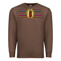 Chestnut lady of Guadalupe  sunflower Premium Sweatshirt - JahusDesignShop