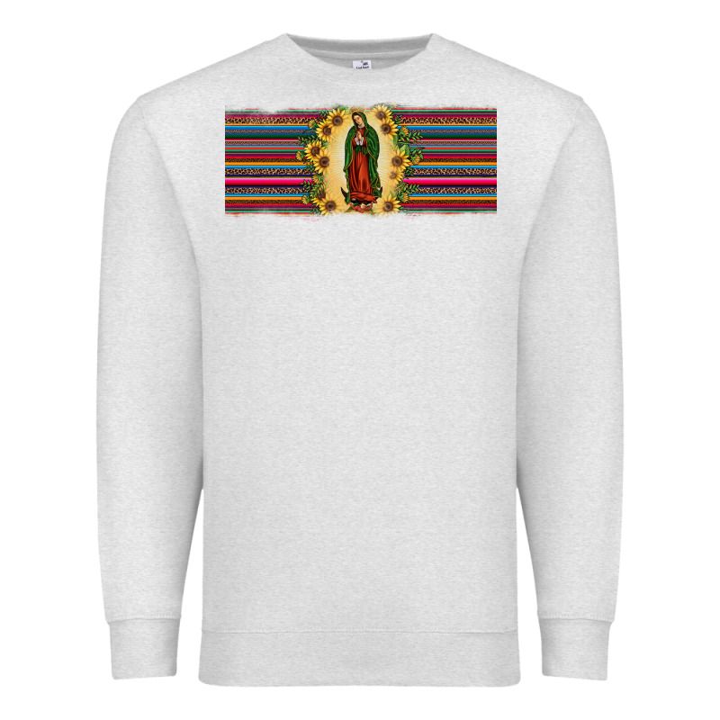 Lady Of Guadalupe  Sunflower Premium Sweatshirt by JahusDesignShop | Teevron