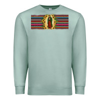 Seafoam lady of Guadalupe  sunflower Premium Sweatshirt - JahusDesignShop