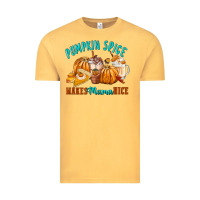 Vintage Mustard Pumpkin Spice Make Mama Nice Vintage Tee - FaDigitalArtStudio