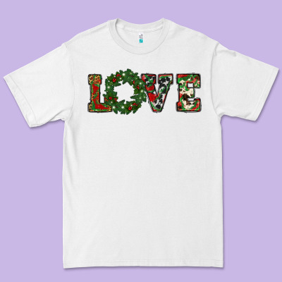 Christmas Love Premium Tee Designed By Ranaportraitstore
