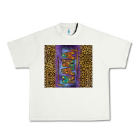 Pistachio Leopard nana Urban Heavy Tee - FaDigitalArtStudio