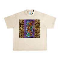 Sandshell Leopard nana Urban Heavy Tee - FaDigitalArtStudio