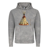 Cloud Rock teepe tipi Vintage Hoodie - FaDigitalArtStudio