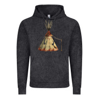 Vintage Arctic teepe tipi Vintage Hoodie - FaDigitalArtStudio