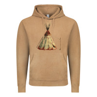 Vintage Camel teepe tipi Vintage Hoodie - FaDigitalArtStudio