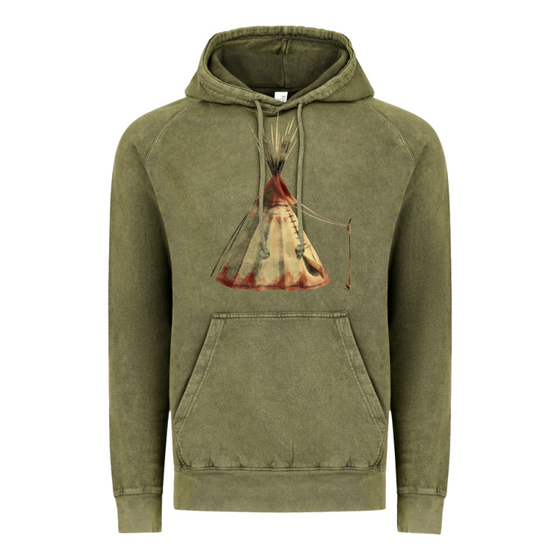 Teepe Tipi Vintage Hoodie by FaDigitalArtStudio | Teevron