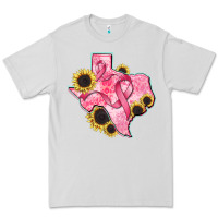 Dove Grey texas map breast cancer Premium Tee - CowGirlArtShop