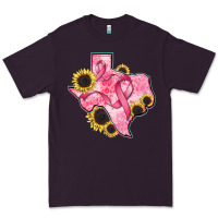 Plum texas map breast cancer Premium Tee - CowGirlArtShop