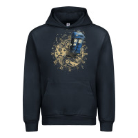Navy watch the time Urban Hoodie - artisFamous