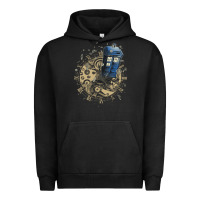 Pigment Black watch the time Urban Hoodie - artisFamous