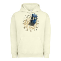 Pigment Pistachio watch the time Urban Hoodie - artisFamous