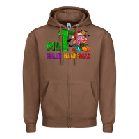 Chestnut my first hallothanksmas Zipper Hoodie - AdoDesignShop