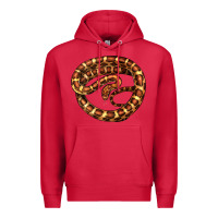 Cardinal Corn Snake Illustrations Premium Hoodie - LillyAllenDesigns