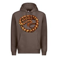 Coffee Corn Snake Illustrations Premium Hoodie - LillyAllenDesigns