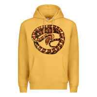 Mustard Corn Snake Illustrations Premium Hoodie - LillyAllenDesigns