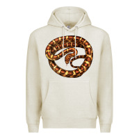Oatmeal Heather Corn Snake Illustrations Premium Hoodie - LillyAllenDesigns