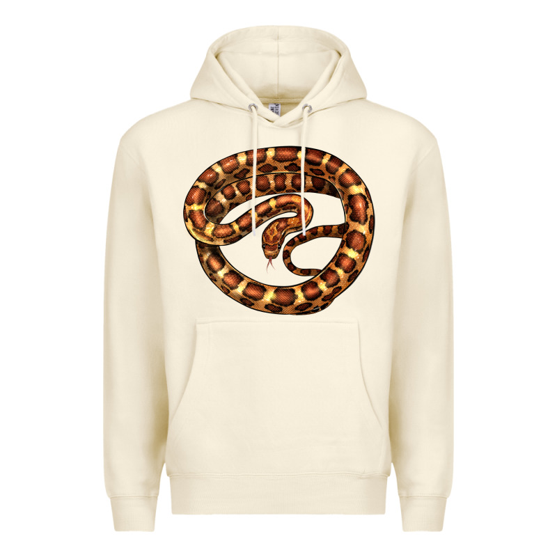 Corn Snake Illustrations Premium Hoodie by LillyAllenDesigns | Teevron