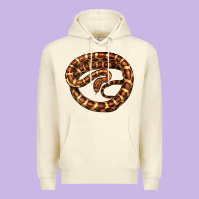 Corn Snake Illustrations Premium Hoodie Designed By Lillyallendesigns