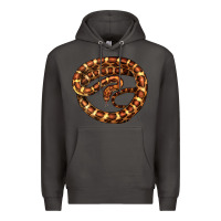 Smoke Corn Snake Illustrations Premium Hoodie - LillyAllenDesigns