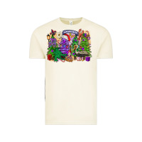 Vintage Arctic Christmas Louisiana Mardi Gras trees Vintage Tee - FaDigitalArtStudio