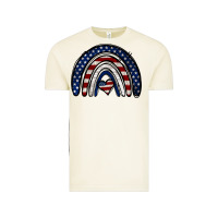 Vintage Arctic USA American Flag Rainbow Vintage Tee - Jasminsmagicworld