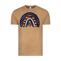Vintage Camel USA American Flag Rainbow Vintage Tee - Jasminsmagicworld