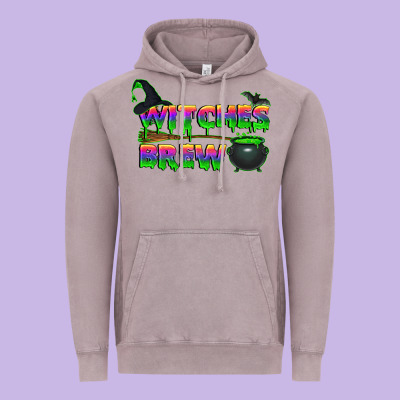 Witches Brew Vintage Hoodie Designed By Bundleandbundleshop