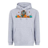 Heather Grey thankful cross pumpkin Heavyweight Hoodie - JahusDesignShop
