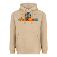 Mushroom thankful cross pumpkin Heavyweight Hoodie - JahusDesignShop