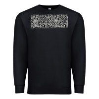 Black grey leopard Premium Sweatshirt - JahusDesignShop