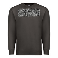 Smoke grey leopard Premium Sweatshirt - JahusDesignShop