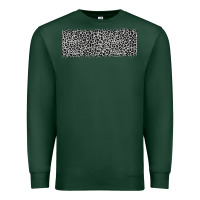 Grey Leopard Premium Sweatshirt | Teevron
