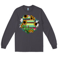 Smoke Chihuahua State Of Mexico Map Long Sleeve Tee - RanaPortraitStore