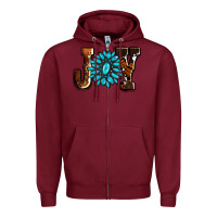 Burgundy joy with gemstone ado Zipper Hoodie - AdoDesignShop