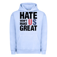 Pigment Grape Ice hate won't make us great black Urban Hoodie - artisFamous