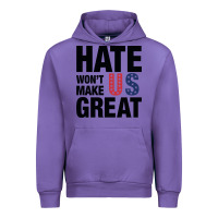 Tulip hate won't make us great black Urban Hoodie - artisFamous
